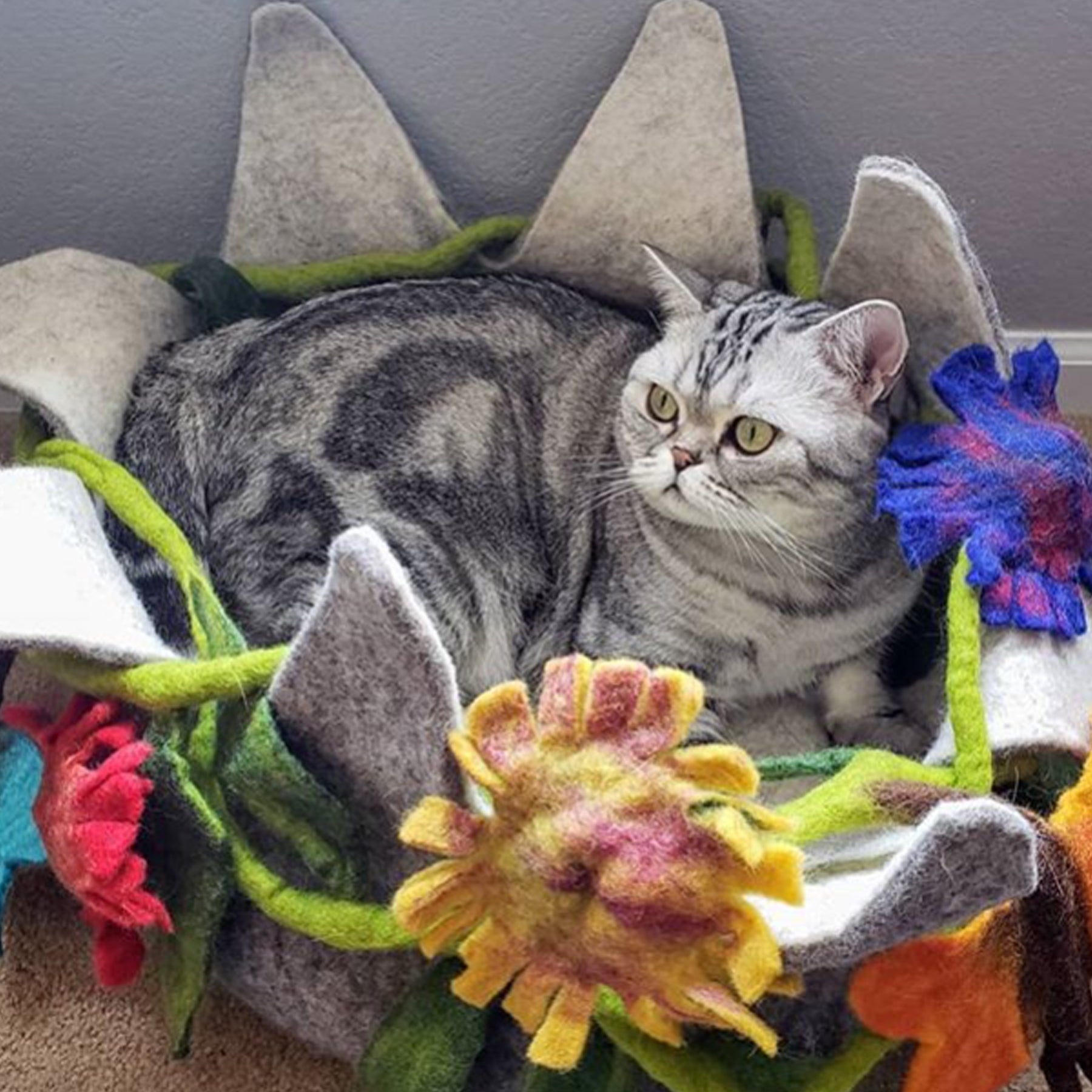 Karma Strofinaccio Da Cucina Boho Cat - Asciugamano In Cotone 100% Assorbente Con Stamapa Gatto, Bianco E Nero